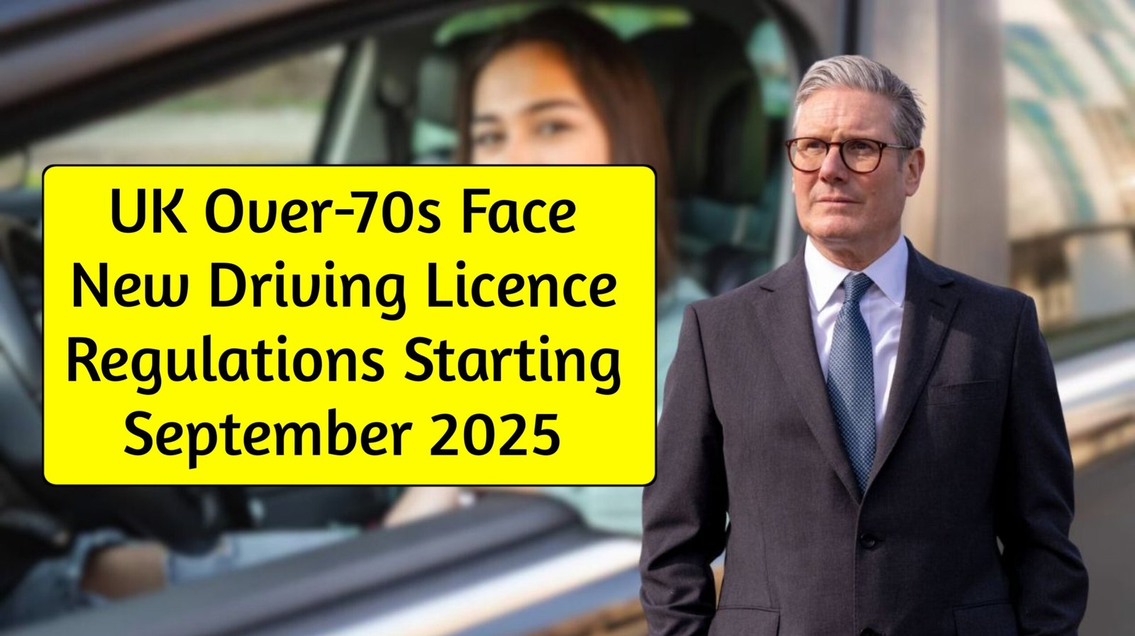 UK Over-70s Face New Driving Licence Regulations Starting September 2025