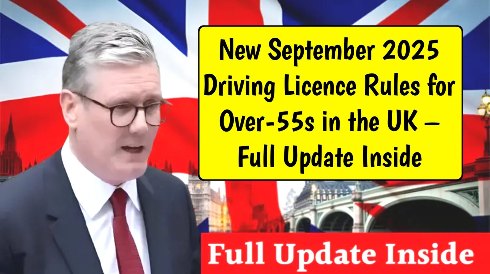 New September 2025 Driving Licence Rules for Over-55s in the UK – Full Update Inside