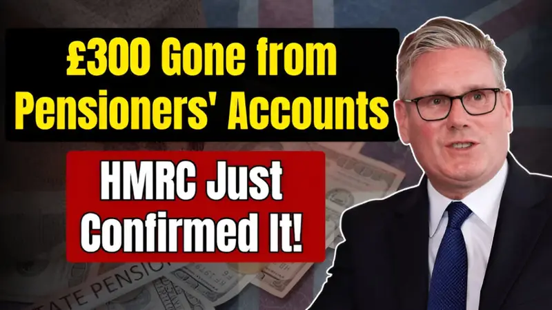 HMRC Announces £300 Bank Deduction for Eligible Pensioners – Find Out If You Qualify