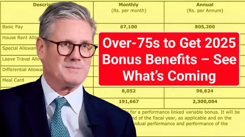 Over-75s to Get 2025 Bonus Benefits – See What’s Coming